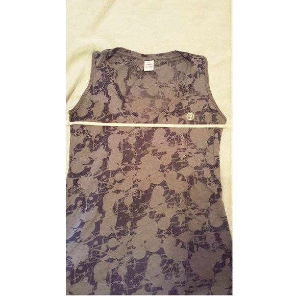 2/$20 Burnout Zumba Sheer Tank Shirt - Picture 6 of 10